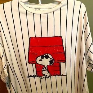 t shirt snoopy pull and bear